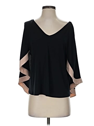 BCBGMAXAZRIA 3/4 Sleeve Top (view 1)