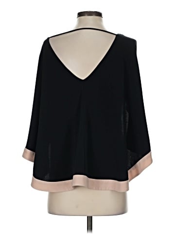 BCBGMAXAZRIA 3/4 Sleeve Top (view 2)