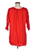 Assorted Brands 100% Rayon Red 3/4 Sleeve Blouse Size M - photo 2