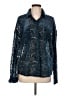 Assorted Brands Paisley Blue Long Sleeve Blouse Size L - photo 1