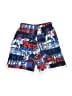 Reebok 100% Polyester Graphic Blue Board Shorts Size 6 - 7 - photo 2