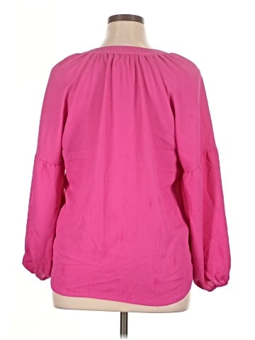 Counterparts 3/4 Sleeve Blouse (view 2)