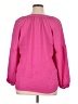 Counterparts 100% Polyester Pink 3/4 Sleeve Blouse Size XL - photo 2