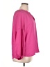 Counterparts 100% Polyester Pink 3/4 Sleeve Blouse Size XL - photo 4