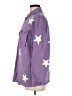 Davi & Dani Stars Purple Long Sleeve Blouse Size M - photo 5