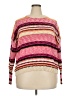 Unbranded 100% Polyester Stripes Pink Pullover Sweater Size 2X - photo 1
