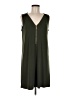 MICHAEL Michael Kors Solid Green Casual Dress Size M - photo 1