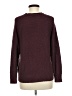 L.L.Bean 100% Cotton Solid Burgundy Pullover Sweater Size M - photo 2
