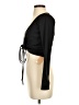 Popilush Black Long Sleeve Top Size S - photo 5