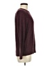 L.L.Bean 100% Cotton Solid Burgundy Pullover Sweater Size M - photo 4