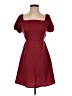 Shein 100% Polyester Solid Burgundy Cocktail Dress Size 4 - photo 1