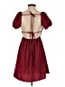 Shein 100% Polyester Solid Burgundy Cocktail Dress Size 4 - photo 2