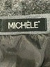 Michele Solid Gray Faux Leather Skirt Size 12L - photo 4