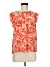 Gap 100% Rayon Orange Sleeveless Blouse Size M - photo 1