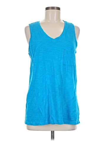 Time and Tru Sleeveless T-Shirt (view 1)
