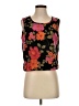 Essentials 100% Polyester Black Sleeveless Top Size S - photo 1