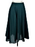 Zara Solid Teal Formal Skirt Size XL - photo 1