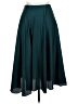 Zara Solid Teal Formal Skirt Size XL - photo 2