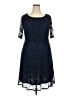 Wrapper Blue Cocktail Dress Size 2X - photo 1