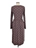 Unbranded Polka Dots Brown Casual Dress Size M - photo 2