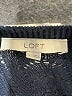 Ann Taylor LOFT 100% Cotton Solid Blue Pullover Sweater Size L - photo 7