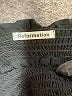 Reformation Solid Black Long Sleeve Top Size XS - photo 4