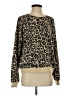 Maeve Animal Print Gold Pullover Sweater Size S - photo 1