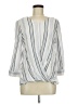Christopher & Banks 100% Rayon Ivory 3/4 Sleeve Blouse Size M - photo 1