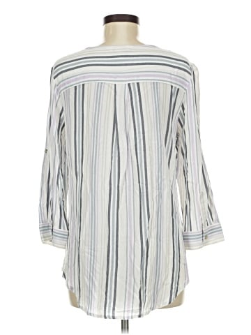 Christopher & Banks 3/4 Sleeve Blouse (view 2)