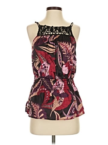 Cache Sleeveless Silk Top (view 1)