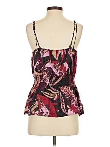 Cache Sleeveless Silk Top (view 2)