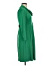 Muse Solid Green Casual Dress Size 8 - photo 4