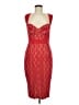 ASOS Red Cocktail Dress Size 8 - photo 1
