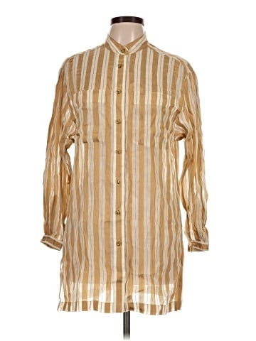 Lizsport 3/4 Sleeve Button-Down Shirt (view 1)