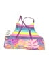 Lands' End Tropical Purple Two Piece Swimsuit Size 14 - 16 - photo 2