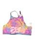 Lands' End Tropical Purple Two Piece Swimsuit Size 14 - 16 - photo 1