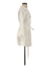 Intermix 100% Cotton Ivory Cocktail Dress Size 4 - photo 4