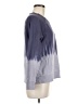 Athleta 100% Cotton Tie-dye Gray Sweatshirt Size M - photo 4
