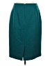J.Crew 100% Polyester Solid Teal Formal Skirt Size 8 (tall) - photo 2