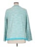 Coldwater Creek 100% Cotton Teal Jacket Size 1X - photo 2