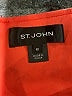 St. John Print Orange Cocktail Dress Size 12 - photo 6