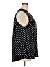 Elie McCarthey Polka Dots Black Sleeveless Blouse Size 2X - photo 4