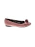 Clarks 100% Leather Pink Flats Size 9 - photo 1