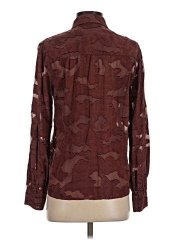 Ecru Long Sleeve Blouse (view 2)