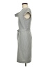 Calvin Klein Solid Gray Casual Dress Size 8 - photo 5