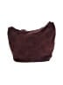Express 100% Suede Burgundy Leather Hobo One size - photo 3