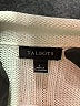 Talbots 100% Cotton Stripes Tan Pullover Sweater Size L - photo 7