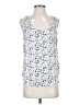 Banana Republic 100% Polyester White Sleeveless Top Size S - photo 1