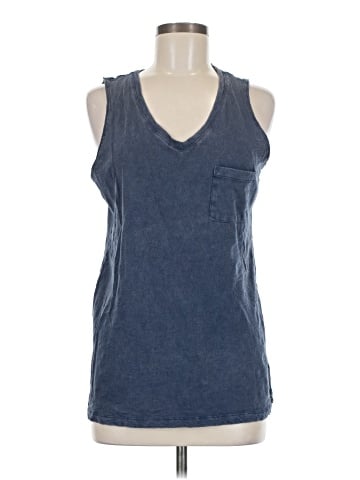 Time and Tru Sleeveless T-Shirt (view 1)
