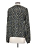 Paige Blue Long Sleeve Blouse Size S - photo 2